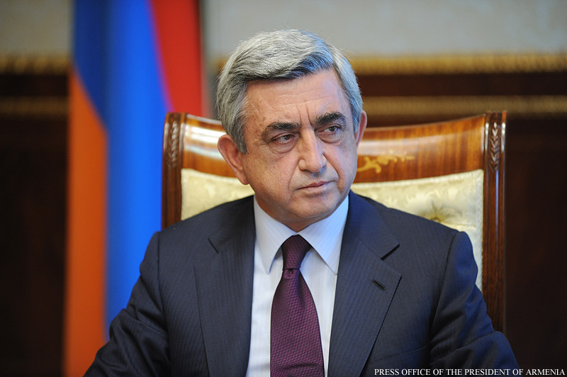 Фото армянского президента