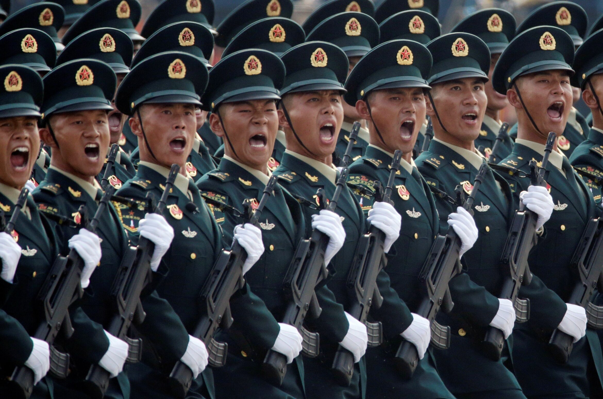 военные парады в китае